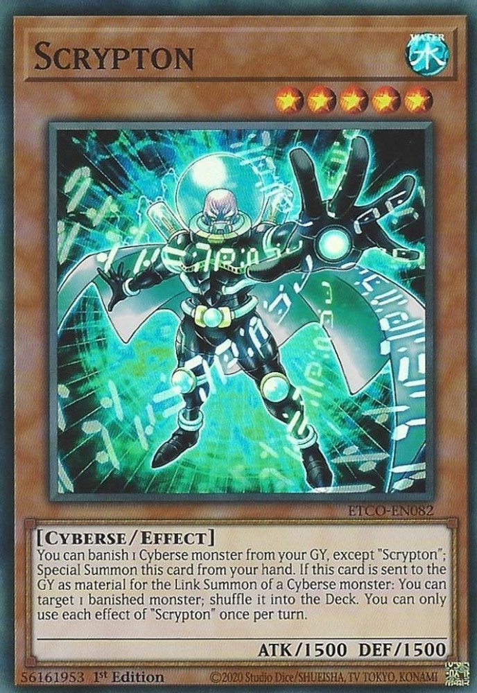 Scrypton ETCO-EN082 Super Rare 1st Edition NM