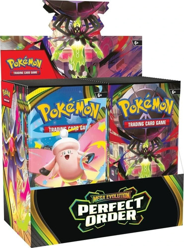 Pokemon Mega Evolution Perfect Order Booster Box Sealed