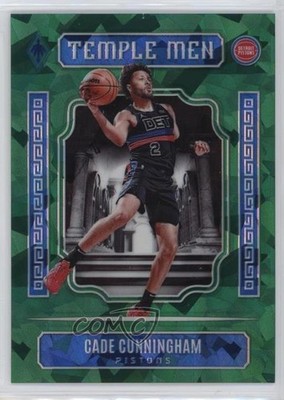 2023-24 Panini Phoenix Temple Men Green Ice 103/149 Cade Cunningham #9 7sd