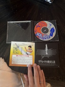 NeoGeo Neo Geo CD Game Real Bout Fatal Fury CIB Complete In Box Japanese