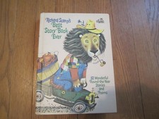 Vtg 1968 Richard Scarry's Best Story Book Ever 82 Stories  Poems Golden Book