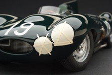Exoto XS | 1:18 | JAGUAR WORKS | 1955 Jaguar D-Type | Sebring Winner