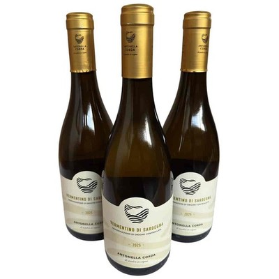 Antonella Corda, Vermentino di Sardegna DOC BIO 2025, 3 × 0,75L, Weißwein