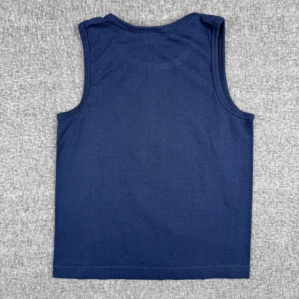 Linda camiseta sin mangas de surf hawaiana vintage para mujer XS azul océano Babydoll naturaleza Y2K Foto 4 de 4