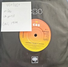 Aerosmith Remember (Walking In The Sand) Vinyl Record 7" VG+/VG+ CBS8820 1979