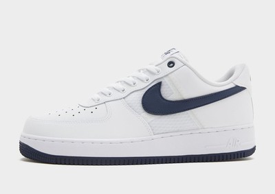Authentic Nike Air Force 1 '07 LV8  (Men Size: UK 8,5 EUR 43) White / Navy