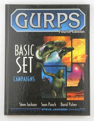 GURPS Basic Set Campaigns Pulver, David,Jackson, Steve  Steve Jackson Games