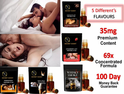 PREMIUM BOOSTED FRAGRANCE for ATTRACT WOMEN! 52 X - MOST COMPLETE SEX Attar 10ML