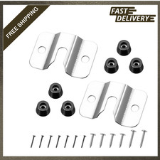 Dartboard Wall Mount Bracket Set Stainless Steel Double Stand Holder for Home