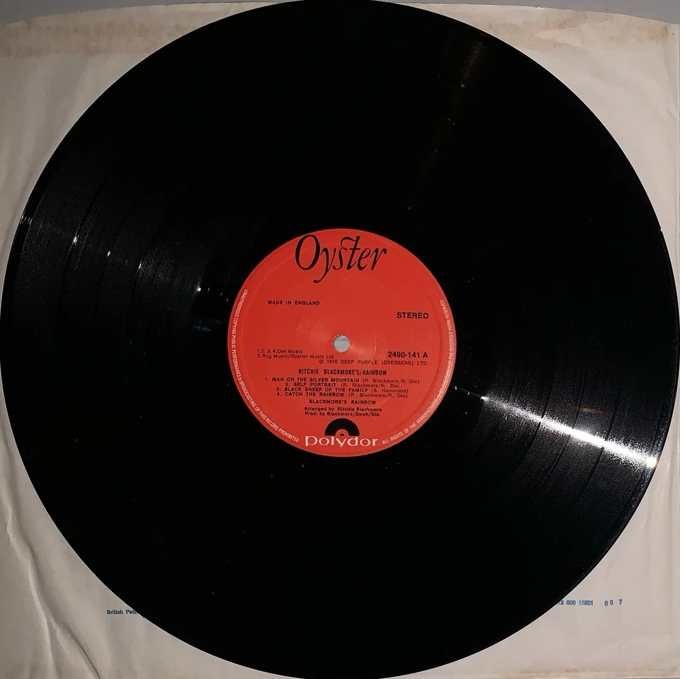 Rainbow - Ritchie Blackmore’s Rainbow 1978 UK Reissue VG+/VG Condition - Image 2 of 4