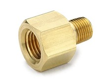 Parker Hannifin 222P-2-2 Adapter Pipe Fitting, 1/8" Female x 1/8" Male