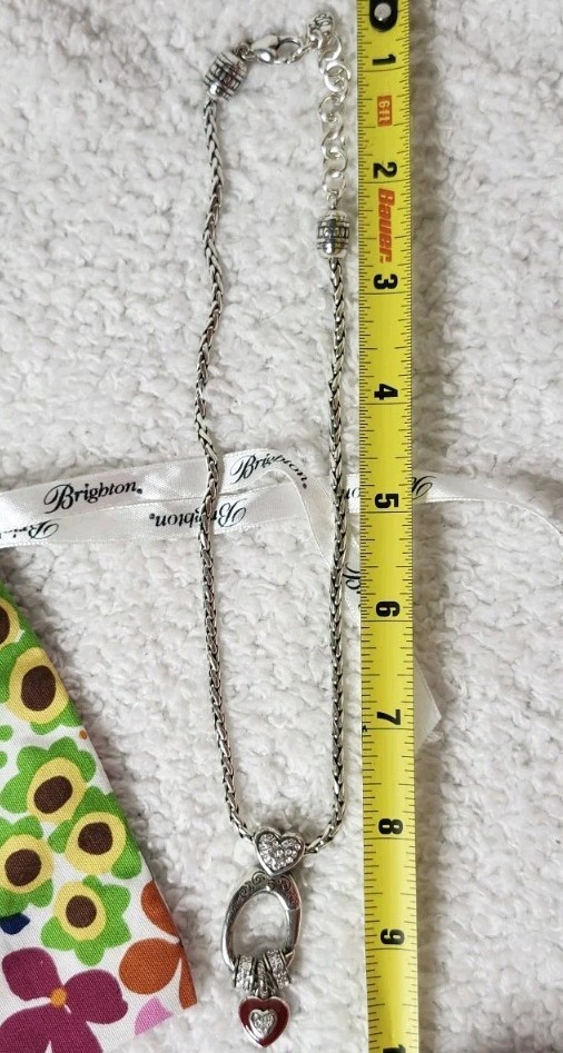 Brighton Silver Tone Interchangeable Necklace Wit… - image 9