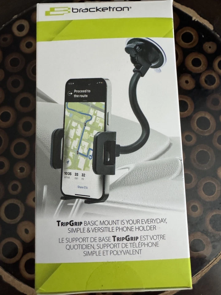 Soporte Soporte Soporte Parabrisas Coche, Bracketron TripGrip Montaje Ventana Foto 2 de 4