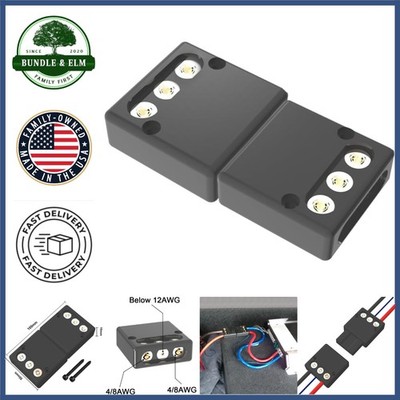 Fast Disconnect Power Connector for Car Subwoofers - Ideal for Easy Maintenance