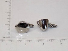 Pair Smith Miller MIC Plated Headlights Toy Parts SMP-010
