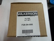 Wilkerson F26-04-000 1/2" NPT Particulate Filter 150PSIG F2604000 New