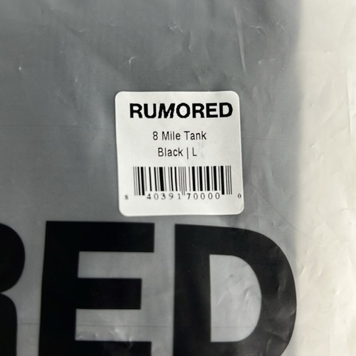 NWT REVOLVE RUMORED 8 mile tank top L black - Picture 5 of 6