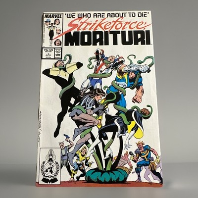 Strikeforce Morituri #5 Newsstand Variant ~ NEAR MINT NM ~ 1987 Marvel Comic