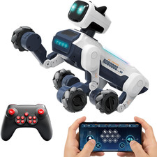 Smart Robot Dog for Kids 6 App Voice Control Programmable STEM Robot Pet wi