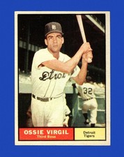 1961 Topps Set-Break # 67 Ossie Virgil NM-MT OR BETTER *GMCARDS*