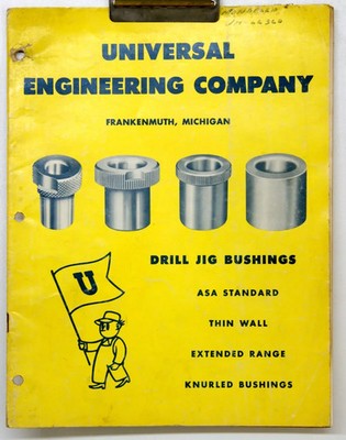 Universal Engineering CO. Drill Jig Bushings Catalog  4409