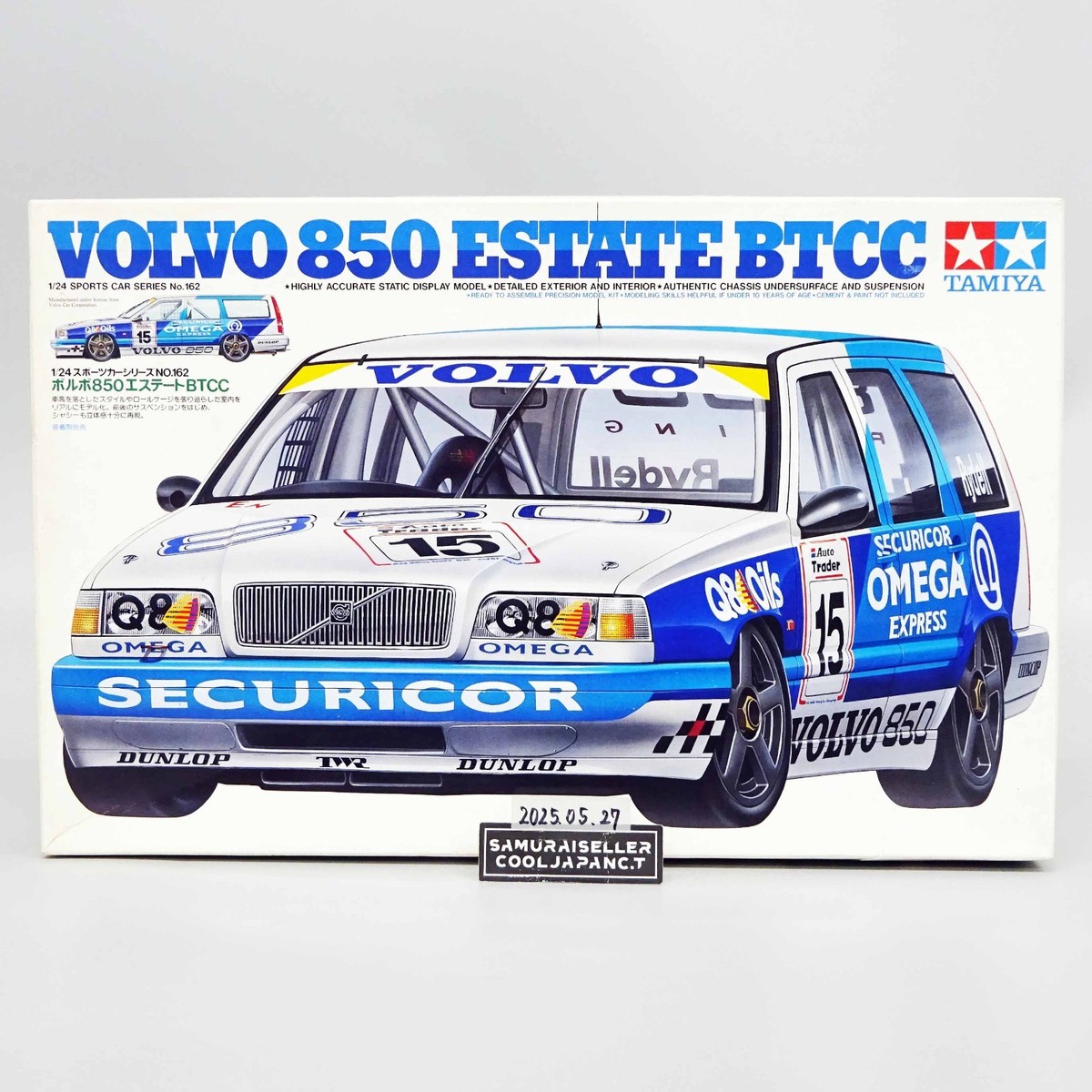 Tamiya 1/24 Volvo 850 Estate BTCC model kit 24162 Japan NEW | eBay