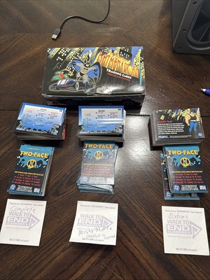 1995 Skybox THE ADVENTURES OF BATMAN & ROBIN Complete Set Plus EXTRAS 285 Cards