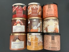 Goose Creek Fall Scented Candles 14.5 Ounce 3-Wick Candles **CHOOSE YOUR SCENT**