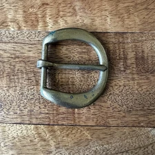 Vintage Brass North Judd Hippie Minimalist Boho Traditional Utility Belt Buckle