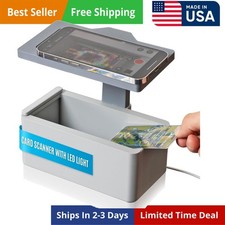 Card Scanner Pro for Trading Cards MTG  TCG Card Scanner Stand with LED Light