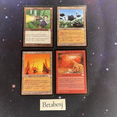 x1 MTG Weatherlight Complete Set (167/167) - Null Rod, Scorched, Vale, etc.