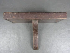 Antique small wooden bracket clock shelf