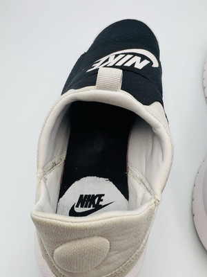 Nike Benassi SLP Shoes Mens Size 11 Black White Slip On