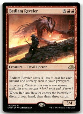 Bedlam Reveler #118 (LP) Eldritch Moon EMN Magic MTG