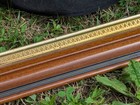 Antique Victorian Deep Well Dark Wood Gold Trim Picture Frame holds 14" x 17" #2 — photo 8