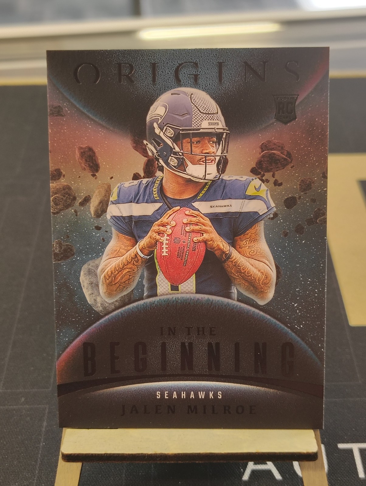 2025 Panini Origins Jalen Milroe RC In The Beginning SP #10