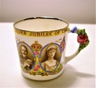 Scarce Paragon King George V & Queen Mary 1935 Silver Jubilee Coffee Set Trio — photo 2