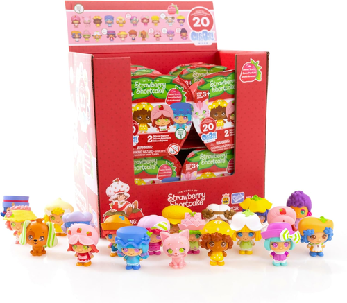 Strawberry Shortcake 12-Pack with 24 Micro 1.5" Cheebee Blind Bag Mystery Figure