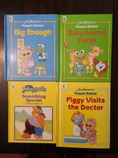 Jim Henson s Muppet Babies Hardcover books- lot of 4