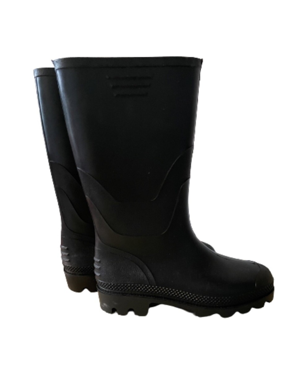 Womens Wellies/Rain Boots Black, Size (DECATHLON) UK - Main Image