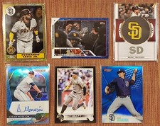 Padres Baseball Cards Tatis Jr. Machado Patch Soto Foil /999 Beaty Black /71 AU