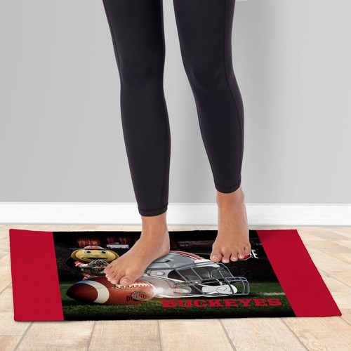 Northwest NCAA Ohio State Buckeyes Gameday Washable Area Floor Rug, 20" x 32" - 第 2/2 張圖片