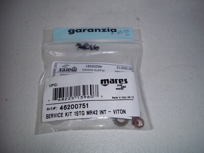 MARES SCUBA REGULATOR SERVICE KIT 1ST STAGE MR42 INT VITON 46200751 NEW