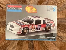 Monogram Snickers Brand Buick #8 Rick Wilson 1:24 Stock Car Model Kit Sealed