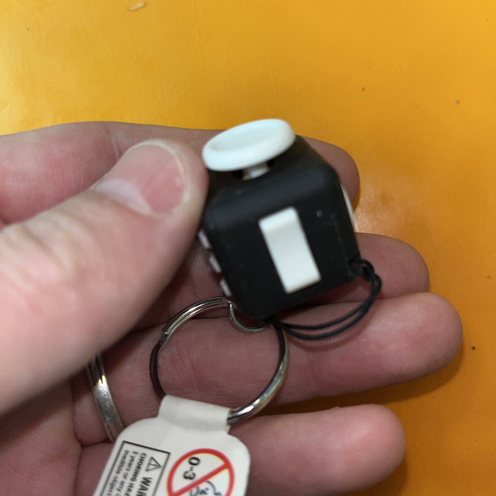 Lot Of 4 Mini Fidget EDC Cube Stress Anxiety Relief Desk Toys - See Desc.