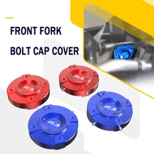 R3 Motorcycle FRONT FORK BOLT CAP COVER For Yamaha YZF R3 /Icon/ABS/Midnight NEW