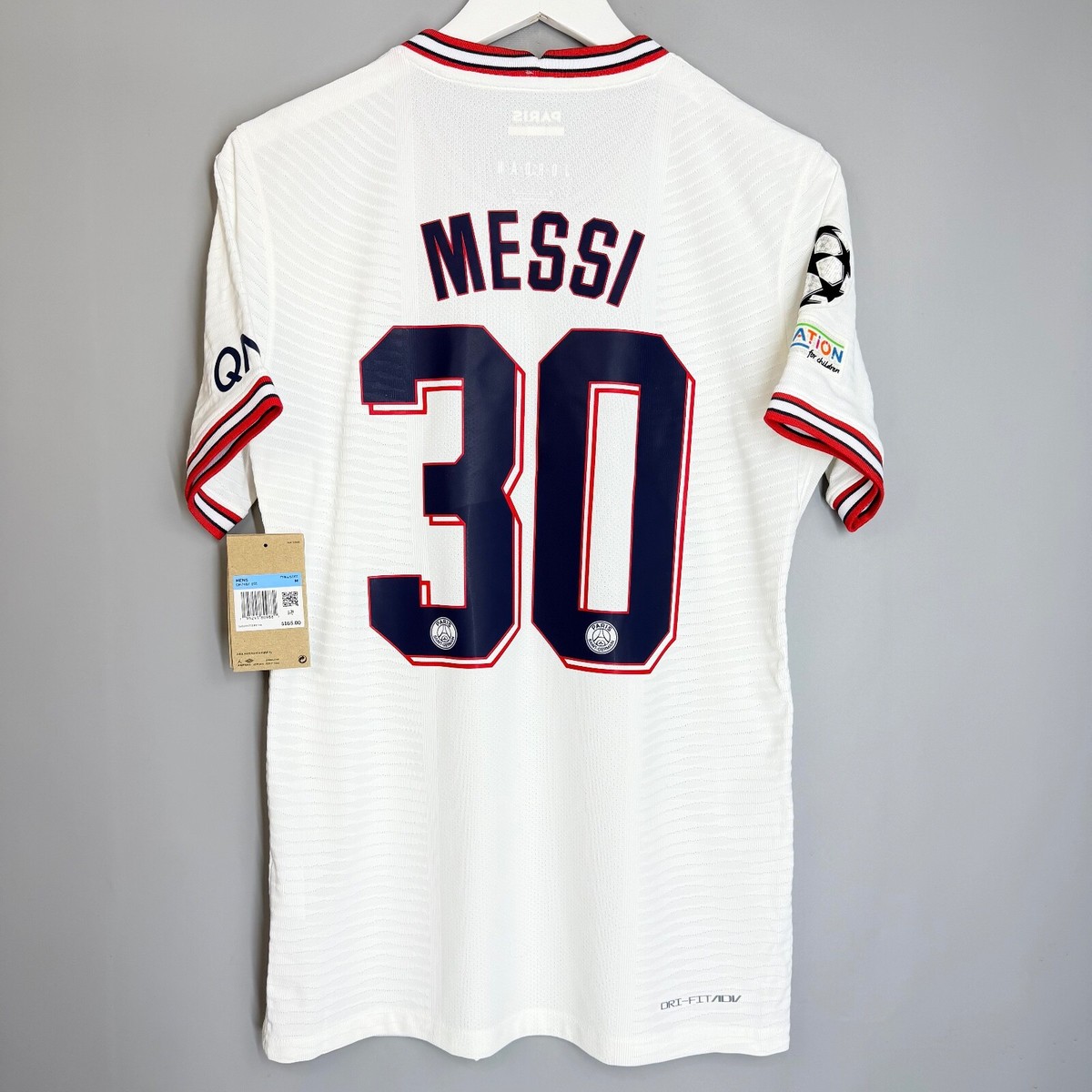 PSG PARIS SAINT GERMAIN 2021 2022 4TH SHIRT JERSEY #30 MESSU PSG PARIS SAINT GERMAIN 2021 2022 4TH SHIRT JERSEY #30 MESSU