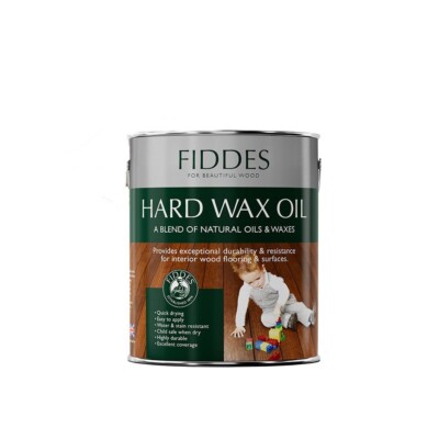 Fiddes Clear Semi-Gloss Hard Wax Oil 2.5 Liter