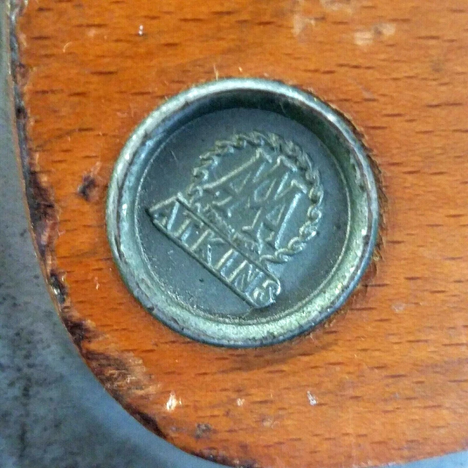 Vtg ATKINS Silver Steel Hand Saw No. 51 Ship Wood Tool Made in the USA 22" * - Image 2 of 4