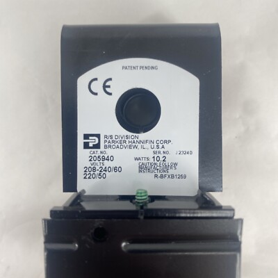 Parker 206005 Solenoid Coil 208-240VAC 60Hz R-BFXB1259 | eBay